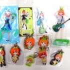 五等分の花嫁 中野四葉 アクリルスタンド＆アクリルキーホルダー＆ラバーストラップ 計11点