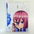 五等分の花嫁 中野三玖 ルグラフィックTシャツ 浴衣ver.