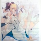 Fate/stay night 美少女ゲームの広告画展 会場限定 セイバー・リリィ B2タペストリー