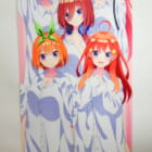 五等分の花嫁∬ 五姉妹 BIGタペストリー ～彼シャツ～