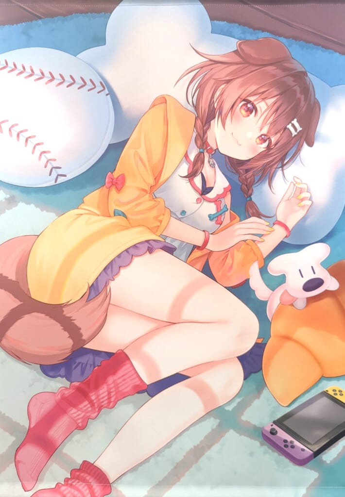 ホロケット2nd RUINON(フカヒレ)VTuber 戌神ころね B2タペストリーを 