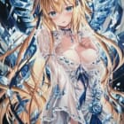GH.K (光崎) Fate/Grand Order ジャンヌ・ダルク 氷のドレスの照れジャンヌB2タペストリー