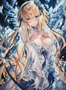 GH.K (光崎) Fate/Grand Order ジャンヌ・ダルク 氷のドレスの照れジャンヌB2タペストリー