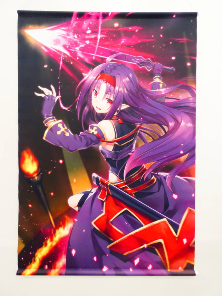 でぶねこ (我美蘭) エアコミケ2 ソードアート・オンライン B2ユウキ(ボス戦)Wスエードタペストリー