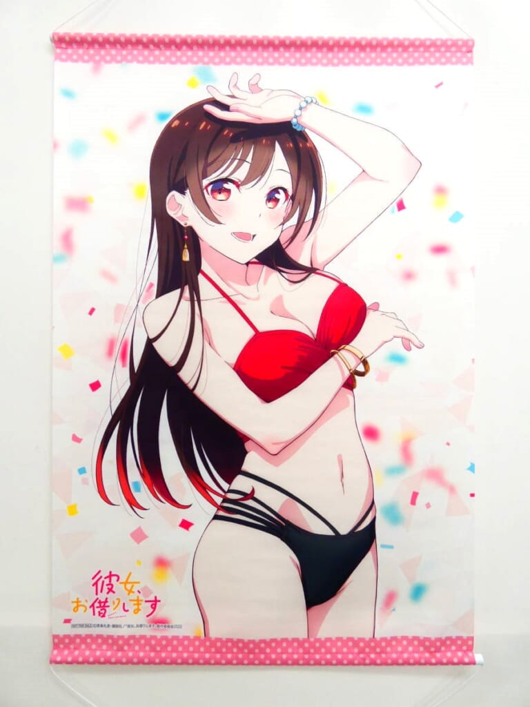 Blu-ray 彼女、お借りします 2期 アニメイト全巻購入特典 水原千鶴 アニメ描き下ろしB2タペストリー