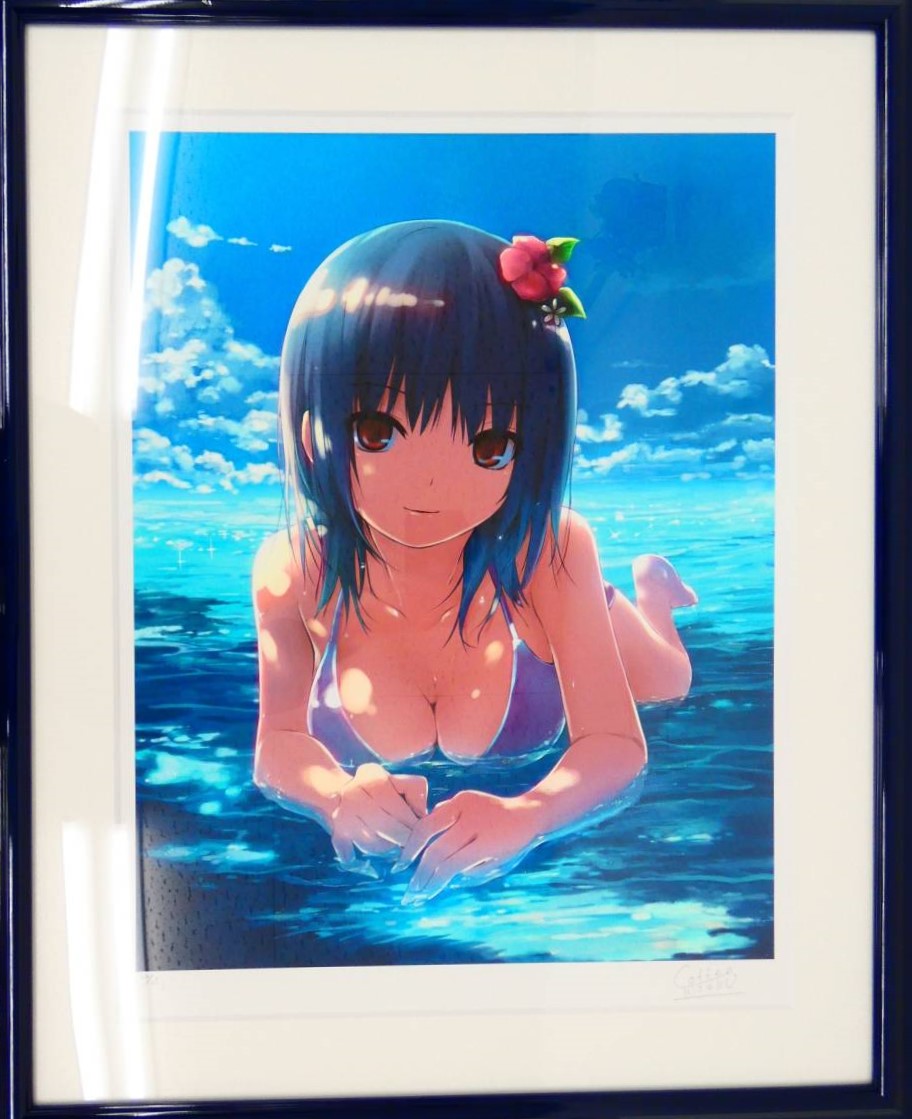 珈琲貴族 版画 「SUMMER GIRL」