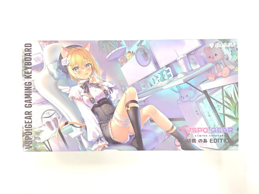 ぶいすぽっ! VSPO! GEAR ゲーミングキーボード 第1弾 胡桃のあEdition