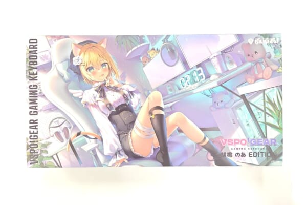 「ぶいすぽっ！ VSPO! GEAR ゲーミングキーボード 第1弾 胡桃のあEdition」を買取しました！