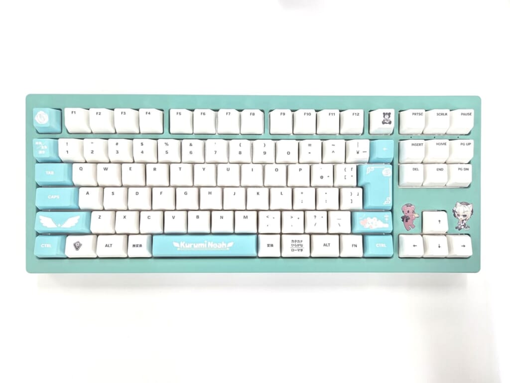 ぶいすぽっ! VSPO! GEAR ゲーミングキーボード 第1弾 胡桃のあEdition