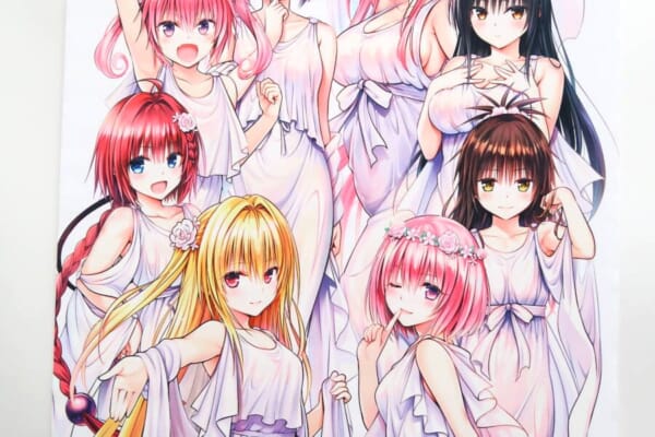 To LOVEる -とらぶる- 15周年記念原画展 finale キービジュアル B2タペストリーを買取しました！