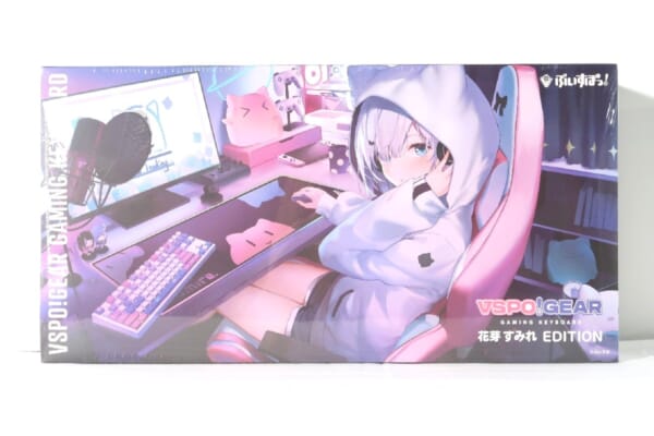 ぶいすぽっ！ VSPO! GEAR ゲーミングキーボード 花芽すみれEdition 買取いたしました！