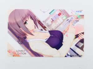 新妻LOVELY×CATION ビスコ(VISCO)特典 栗原愛子 テレホンカード