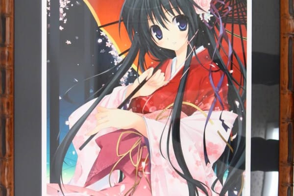 karory先生 版画「舞桜花」をお買取いたしました！