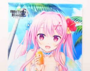 PS4/Switch版 AMBITIOUS MISSION WonderGOO購入特典 有瀬かぐや 描き下ろしB2タペストリー