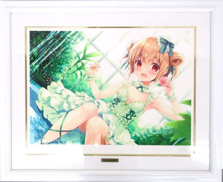 アールビバン 版画 宮坂みゆ 「Green Garden」