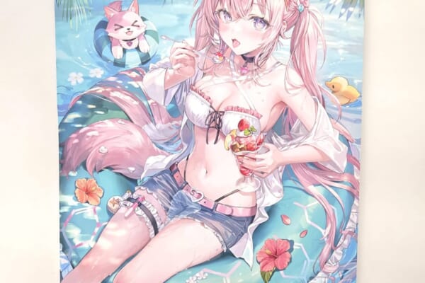 こよママ渾身の夏こよ！博衣こより C104 B2タペストリーを買取🌴✨