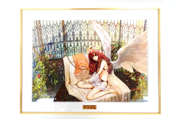 美しすぎる天使のまなざし…左（ひだり）先生の個展作品『Lapse』複製原画Cを買取いたしました！