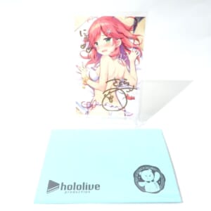 ホロライブ VTuber さくらみこ 活動三周年記念 抱き枕カバー 数量限定 ver. 特典 直筆サイン入り「ぱん先生描き下ろし ポストカード」