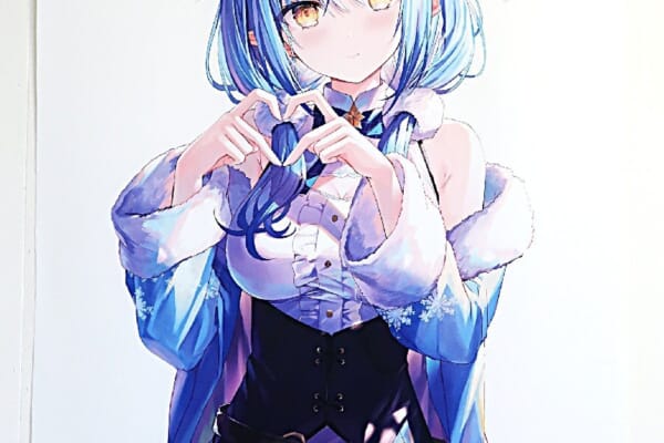 【買取実績】Rin☆Yuu ホロライブ 雪花ラミィ 手でハートver B1タペストリーをお売りいただきました！