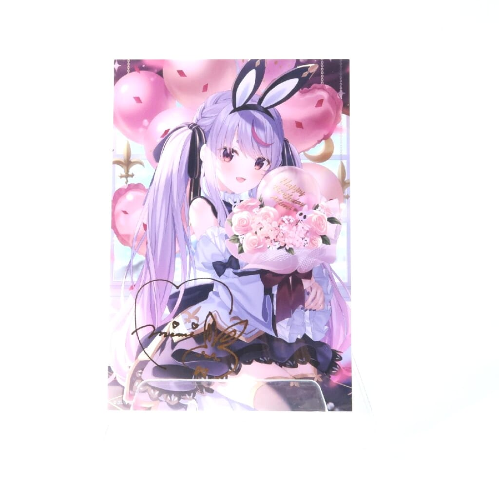 ぶいすぽっ！ VTuber 兎咲ミミ誕生日記念グッズ2022 誕生日記念グッズ全部セット 箔押しサイン入りポストカード