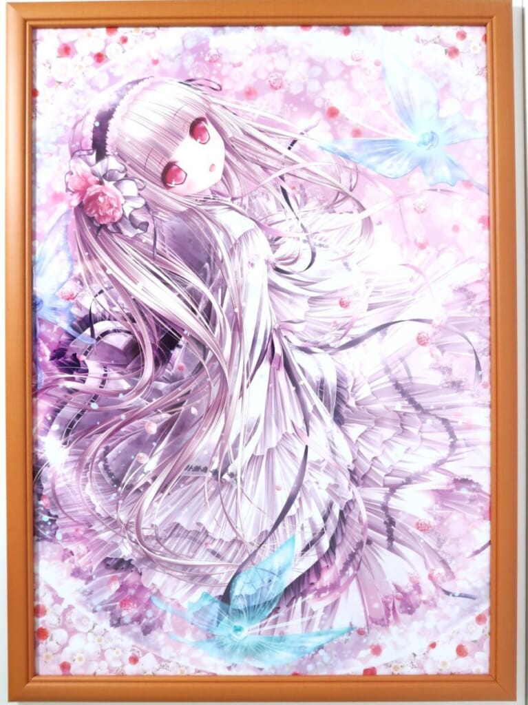 てぃんくる 絵師100人展 04 複製原画「biancospino white」