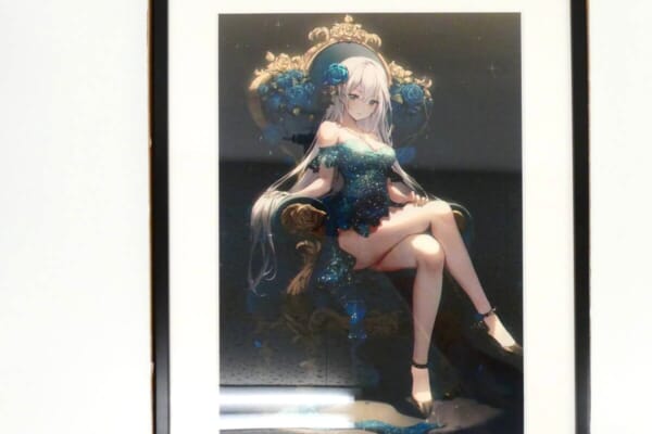 夜空に輝く高貴な一枚！ttosom 高精彩複製原画 G11 額装付き (絵柄C) 買取いたしました！