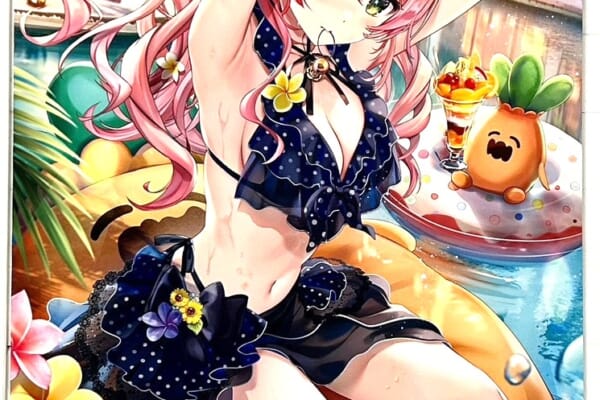 【買取実績】ホロライブ 桃鈴ねね 活動2周年記念 B2タペストリーをお売りいただきました！