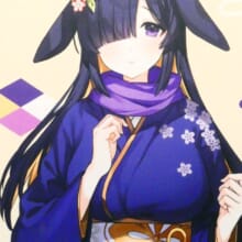 ブルーアーカイブ ~げにうららか☆京都満喫春の旅!~ ツクヨ 等身大タペストリーをお買取りいたしました!
