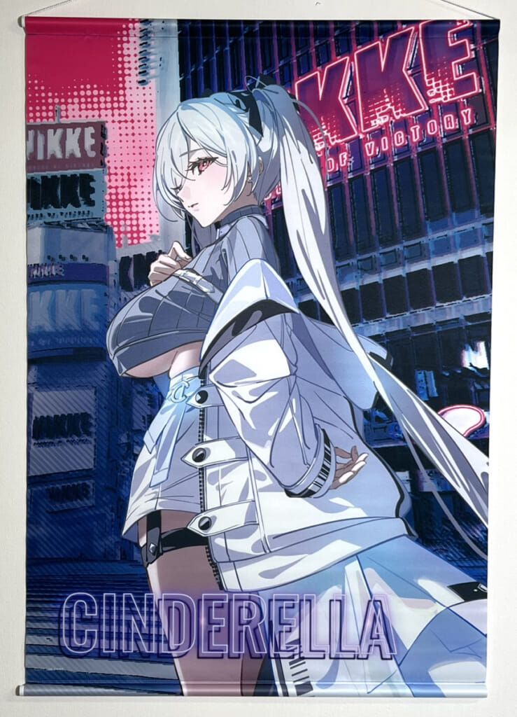 勝利の女神:NIKKE POP UP SHOP in SHIBUYA TSUTAYA B2タペストリー シンデレラ