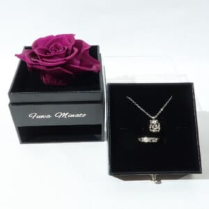 にじさんじ ジューンブライド2024 ～Rose Ribbon Knot～ 不破湊 ローズボックス入りリング＆ネックレスセット