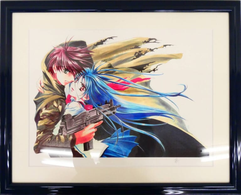 アールビバン 四季童子 版画 「宗介&かなめ」