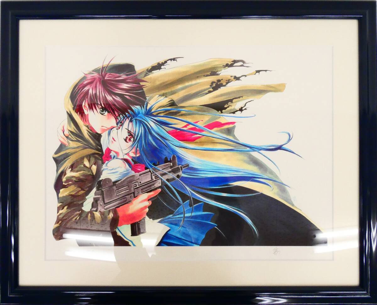 アールビバン 四季童子 版画 「宗介＆かなめ」