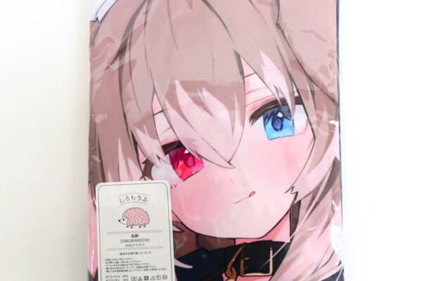 【買取実績】VTuber 蓮希るい 5周年記念グッズ みこじん先生 描き下ろし 抱き枕カバーを買取いたしました！