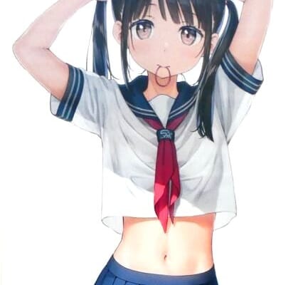 【買取実績】カントク「セーラー服のまんなか」等身大タペストリーをお買取しました