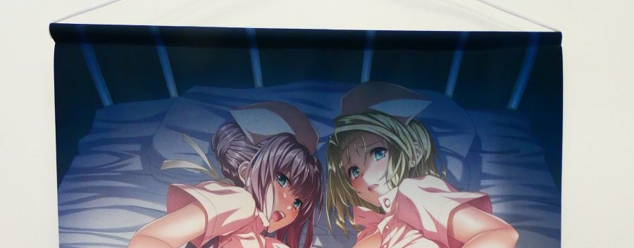 夜勤病棟リメイク Character Goods Festa2023冬 七瀬恋&新城礼美 B2タペストリー